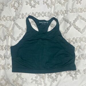 Outdoor Voices Dark Green Sports Bra